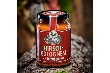 Wildfang Hirschbolognese